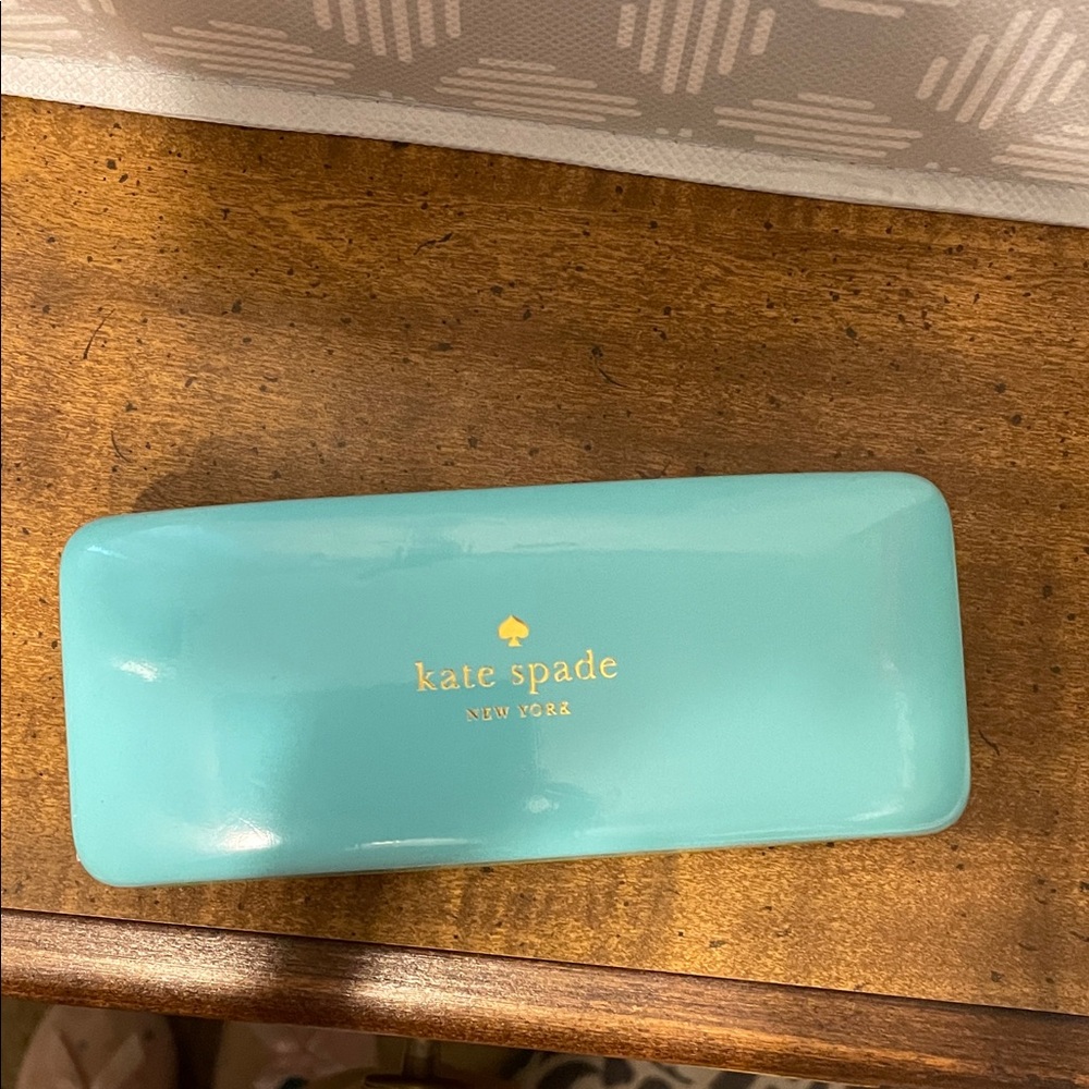 Kate Spade Aqua Glasses Case